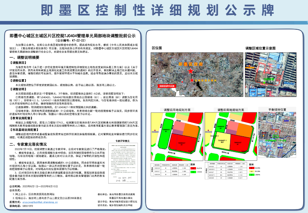 即墨市自然资源和规划局新项目启动，城市可持续发展与生态保护协同推进